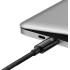 Baseus Tungsten Gold Fast Charging Data Cable Type-C to Type-C 240W 3m - Black